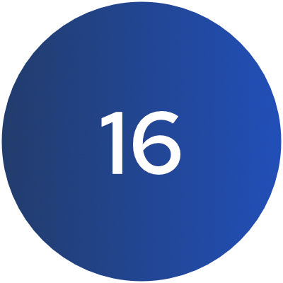 16 A+ Mitarbeiter